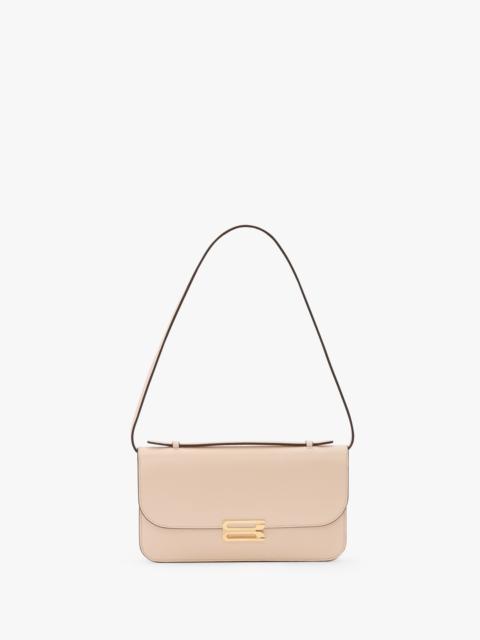 Victoria Beckham Dorian Pochette In Pale Rose Leather