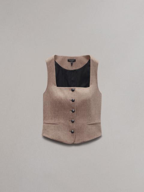 Mariana Plaid Vest