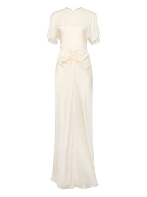 Victoria Beckham gathered maxi dress
