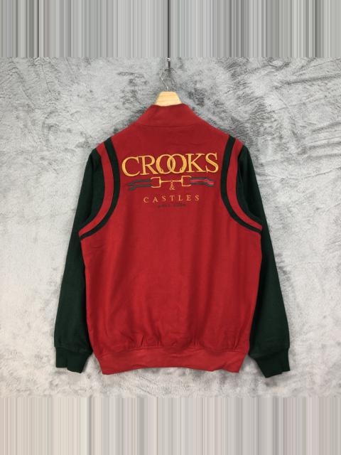 crooks and castles varsity jacket