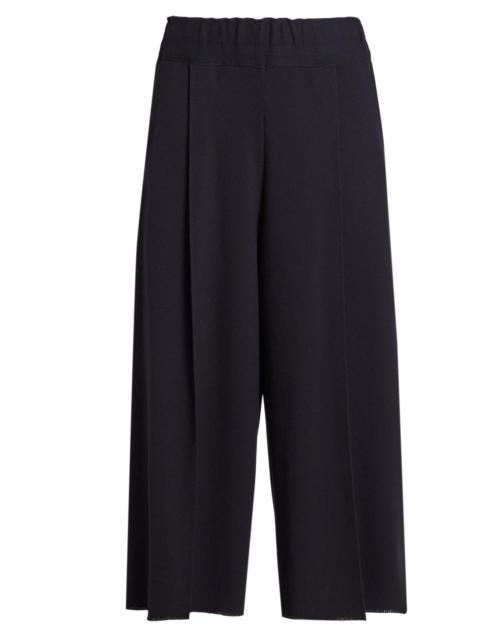 ISSEY MIYAKE Women's Campagne Wide-Leg Pants - Black