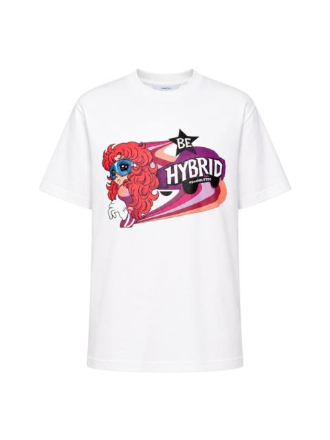 pushBUTTON Be Hybrid Graphic Tee