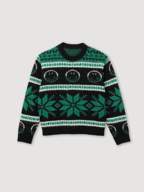 Sandro Smiley sweater