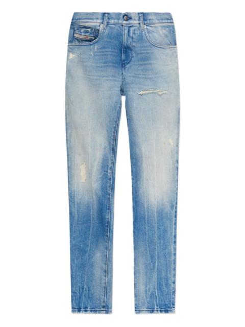 Diesel 2019 D-Strukt distressed-effect jeans