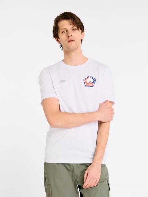 New Balance Men's Lille LOSC Graphic Heathertech T-Shirt