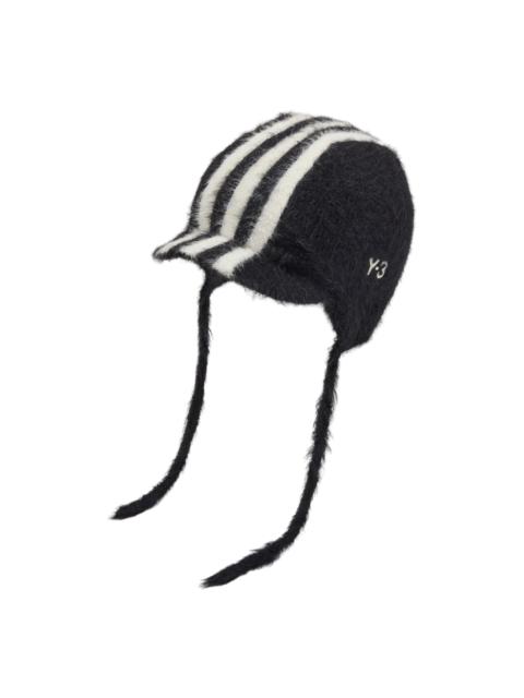 Y-3 3-STRIPES BONNET - BLACK / CORE WHITE