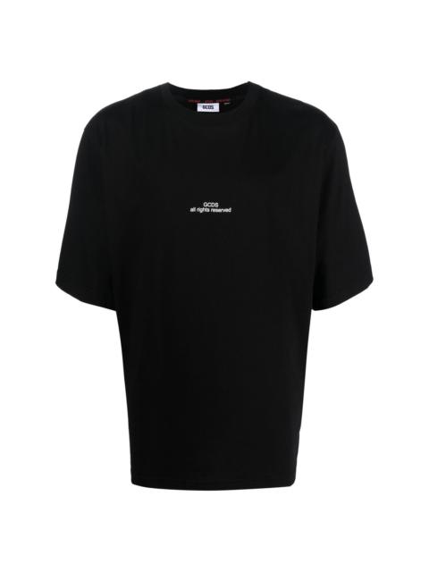 GCDS logo-print short-sleeve T-shirt