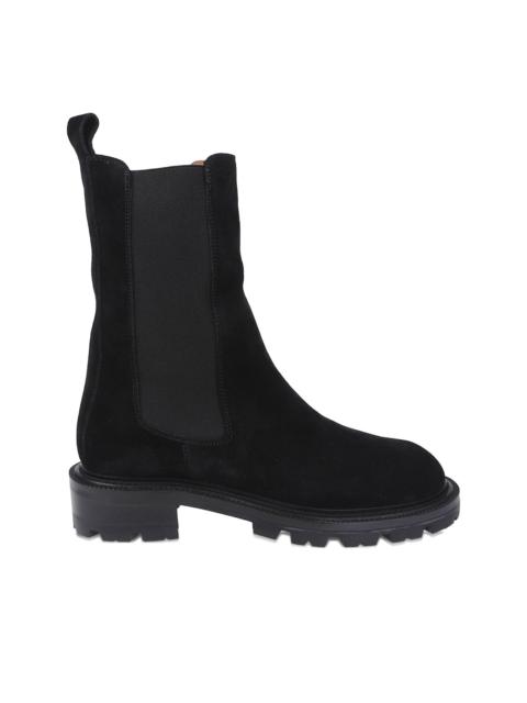 PARIS TEXAS ridged-sole leather boots