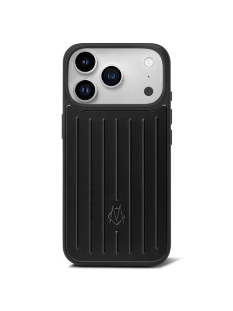 RIMOWA iPhone Cases - Aluminum Black Case for iPhone 18 Pro Max