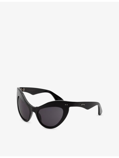RETROSUPERFUTURE RETROSUPERFUTURE x Marni Holoholona Cat-Eye Acetate Sunglasses