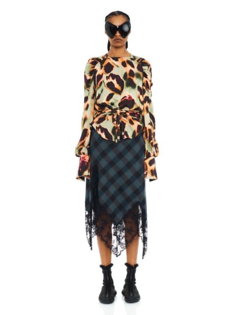 Collina Strada DRIPPY LEOPARD IRIS TOP