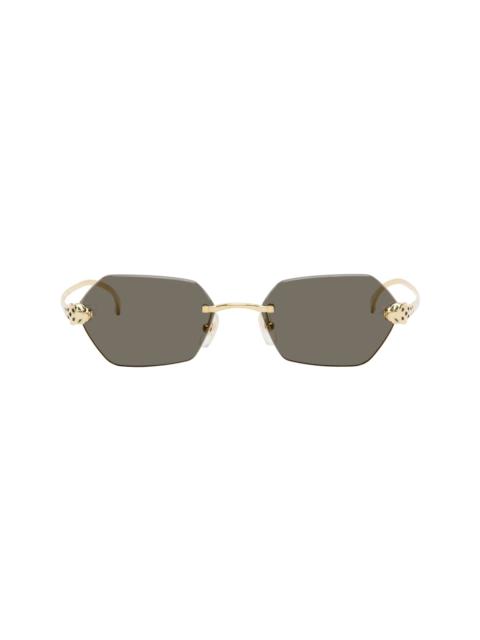 Cartier Gold Exception Sunglasses
