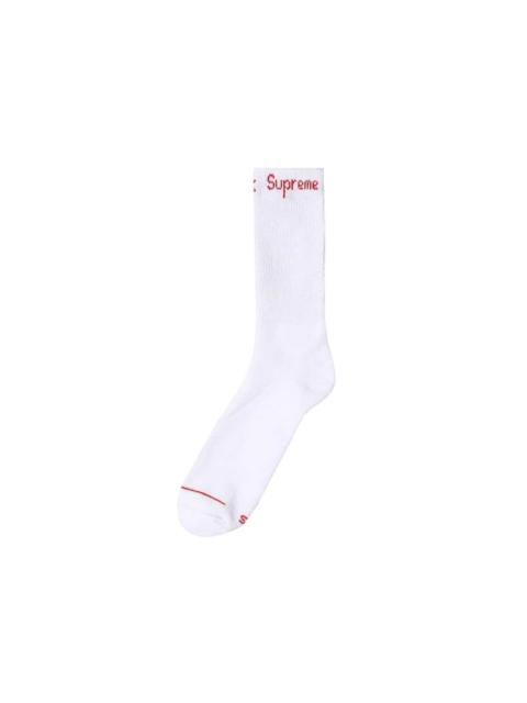 Supreme Supreme x MM6 Maison Margiela x Hanes Crew Socks (1 Pack) 'White'