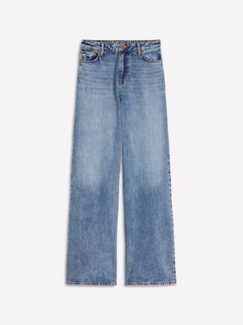 BODEN Relaxed Wide Leg Jeans-Mid Vintage