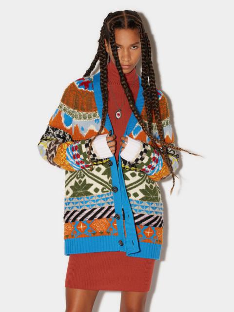 DSQUARED2 DESTINATION UNKNOWN CARDIGAN