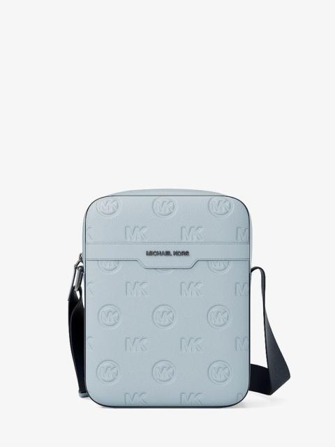 MICHAEL KORS Cooper Logo Debossed Flight Bag