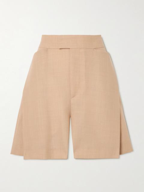 Victoria Beckham Wool-blend Shorts