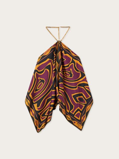 PUCCI LABIRINTO PRINT CHAIN TOP