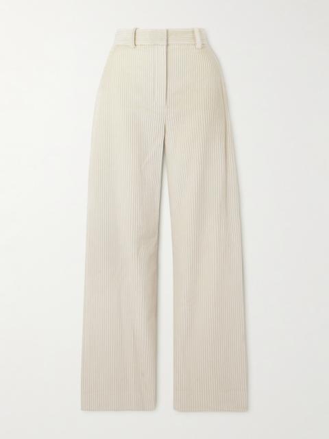 Proenza Schouler Lidie Cotton-corduroy Wide-leg Pants