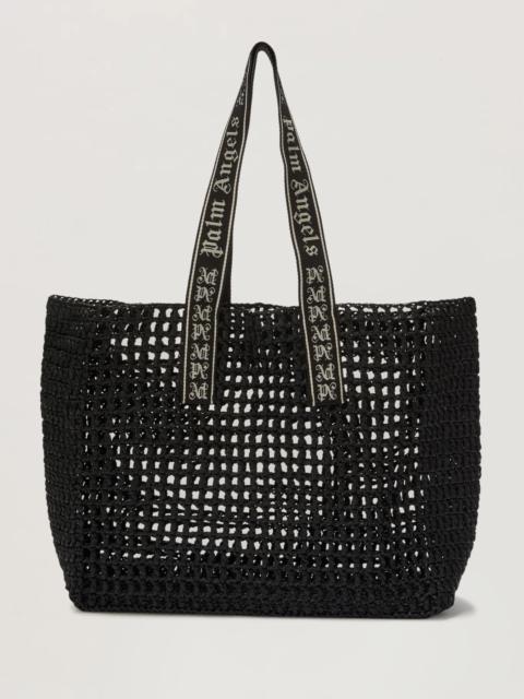 Palm Angels Raffia Tote Bag