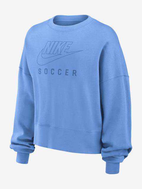 Nike Phoenix Fleece Women's Soccer Crew-Neck Sweatshirt