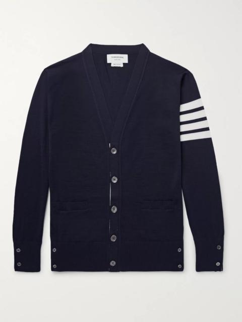 Thom Browne Striped Wool Cardigan