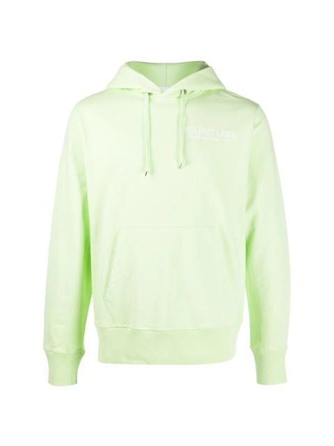 Helmut Lang chest logo hoodie