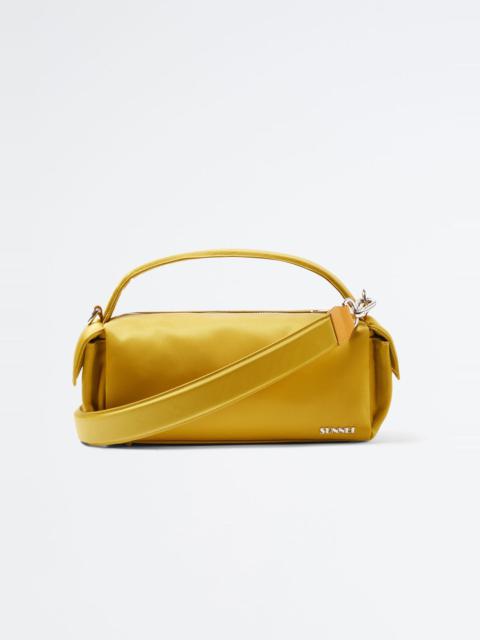 SUNNEI MUSTARD NYLON LABAULETTO BAG