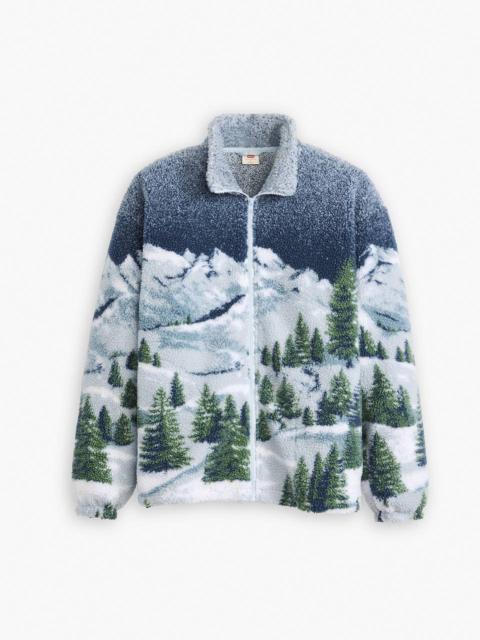 Levi's JACQUARD SHERPA FULL ZIP SWEATER