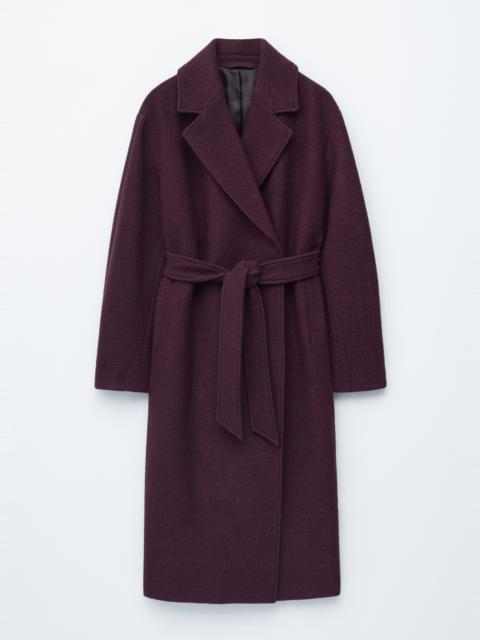 & Other Stories Voluminous Belted Wool Coat