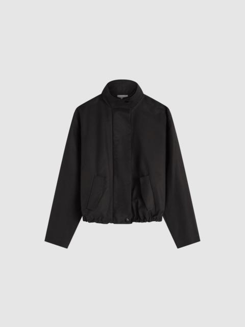 ST. AGNI Canvas Flight Jacket - Black
