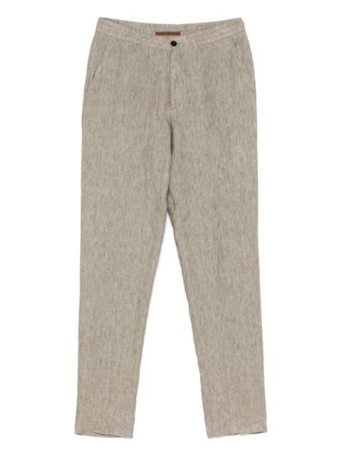 ZEGNA linen trousers