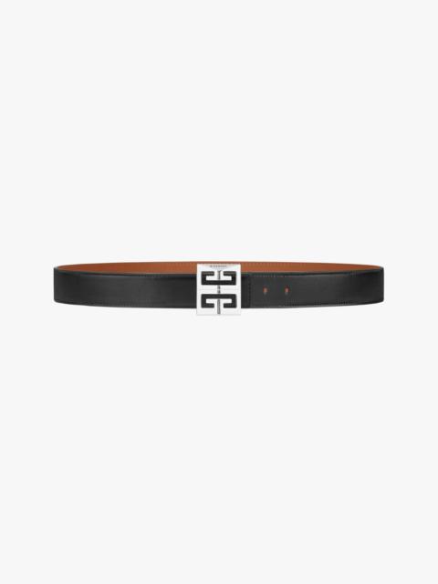 Givenchy 4G REVERSIBLE BELT IN LEATHER