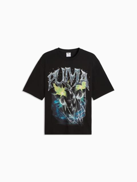 PUMA House of Graphics Men's Vintage Cat Boxy Tee