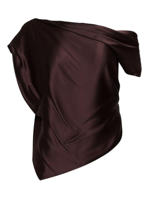 THE SEI draped one-shoulder blouse