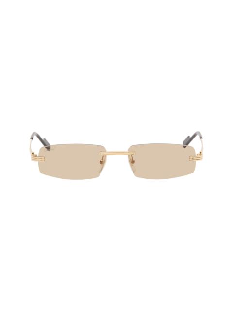 Cartier Gold 'Première de Cartier' Sunglasses