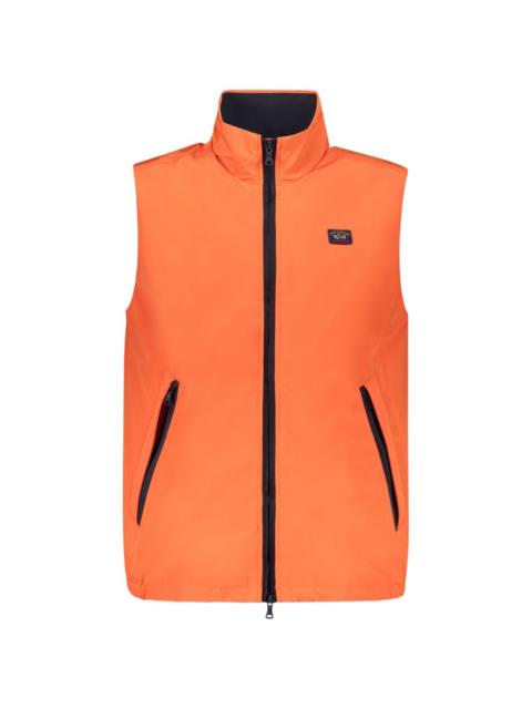 Paul & Shark high-collar zip gilet