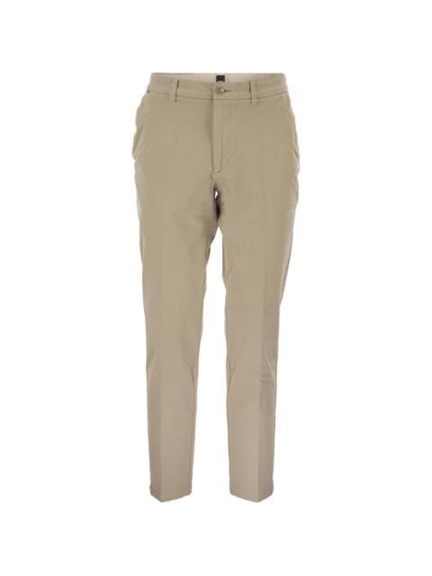 BOSS slim-fit chino trousers