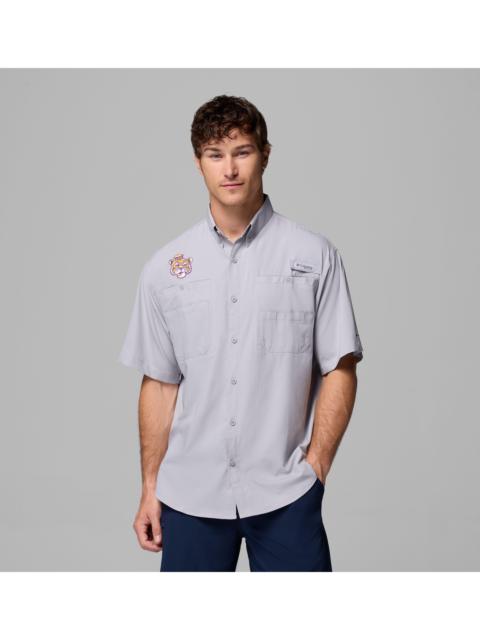 Columbia Men's Collegiate PFG Tamiami Short Sleeve Shirt - LSU