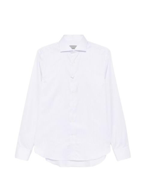 Canali striped shirt