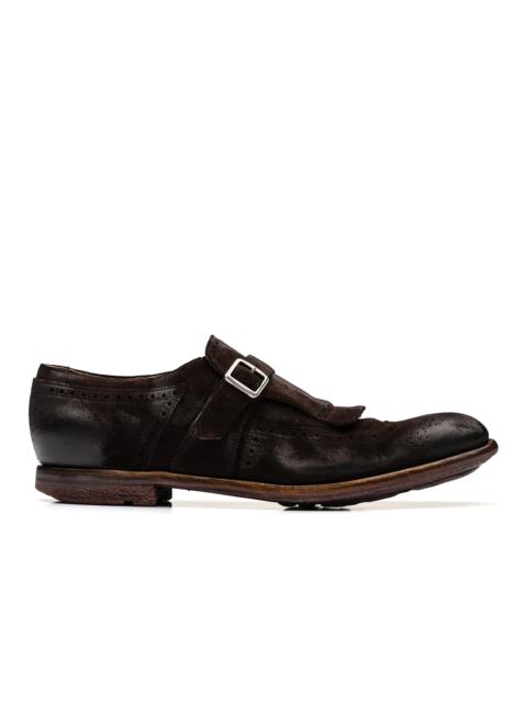 Church's Shanghai
Vintage Suede Buckle Loafer Brown