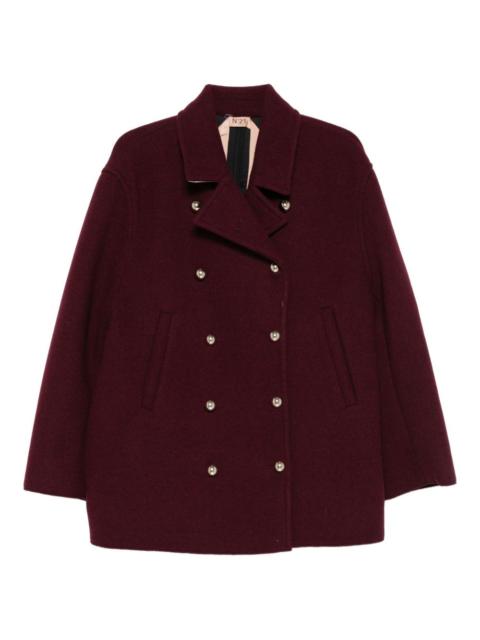 N°21 double-breasted coat