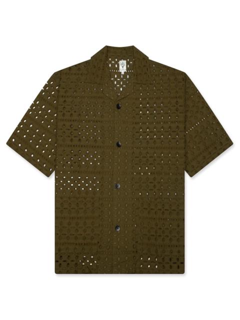 South2 West8 CABANA SHIRT - OLIVE