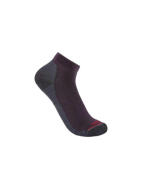 Carhartt Women's Lightweight Synthetic-Merino Wool Blend Low Cut Sock