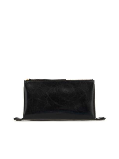 Jil Sander Medium Leather Clutch