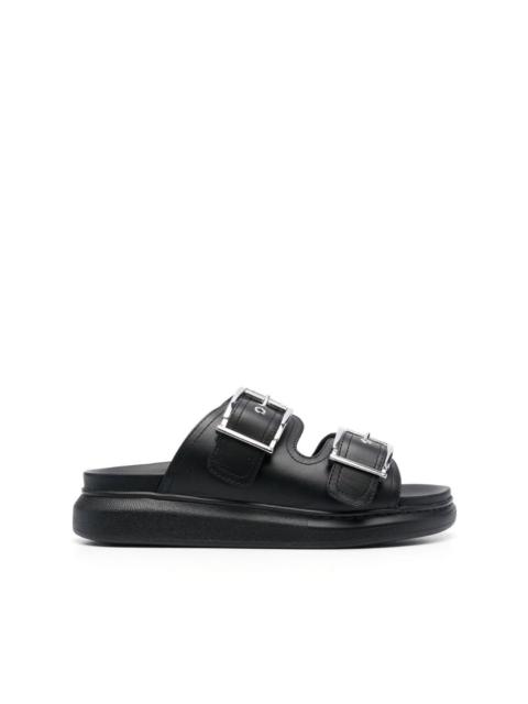 Alexander McQueen double-strap flat sandals