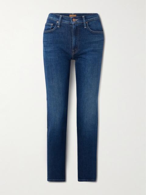 MOTHER The Mid-rise Rider Flood Mid-rise Skinny Jeans