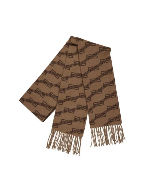 all-over-Jacquard scarf