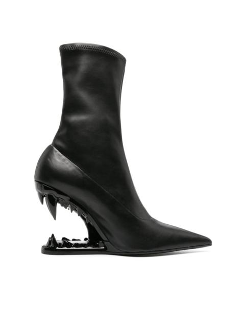 Morso 110mm leather ankle boots