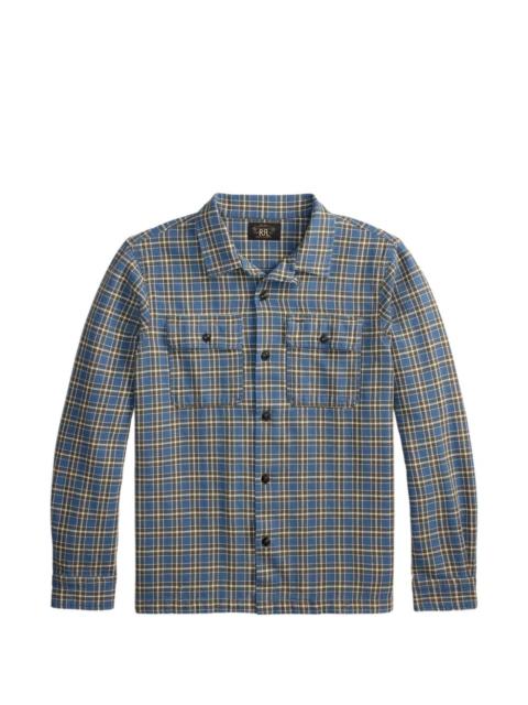 RRL by Ralph Lauren check-pattern cotton shirt